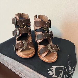 Freebird by Steven Brown Studded Heels